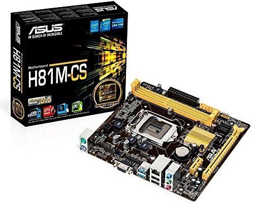 Motherboard ASUS H81M-CS 4th Gen Price in Bangladesh