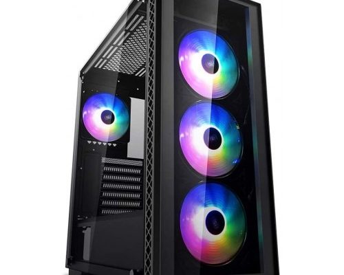 CASING DEEP COOL MATERXX-50 A RGB TEMPERED GLASS GAMING