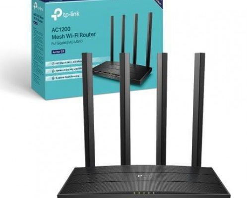 TP-Link Archer C6 AC1200 1200mbps MU-MIMO Gigabit Router